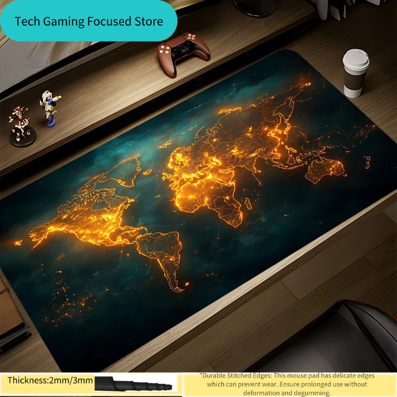 Laptop Accessories World - Mouse Pad Dünya Haritası Mouse Pad