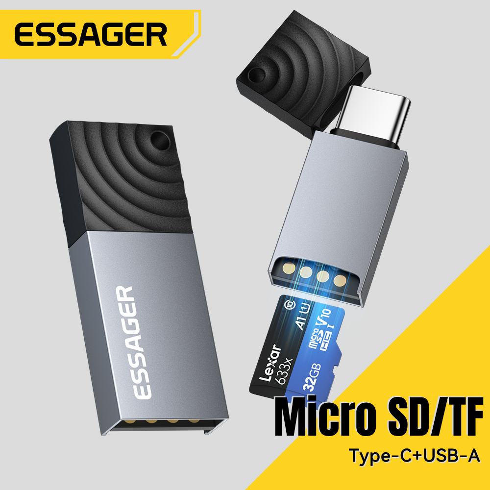 Laptop Accessories And Gadgets - Essager 2 in 1 TF SD