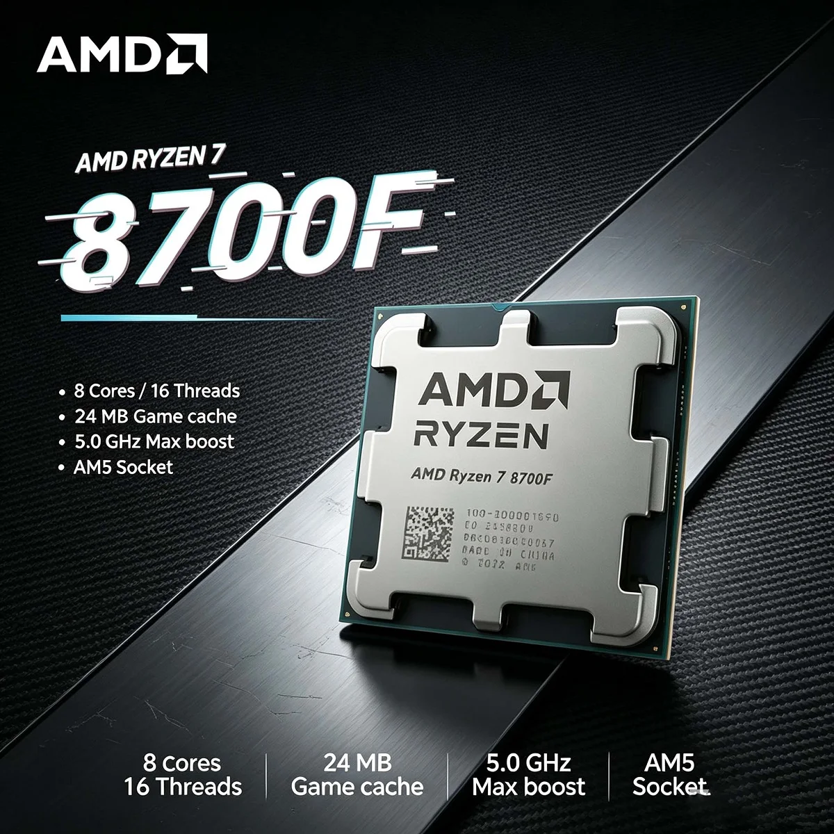 AMD R7 8700F Ryzen 7 8700F CPU - Amd Cpu Ryzen 7 incelemesi ve fiyatı