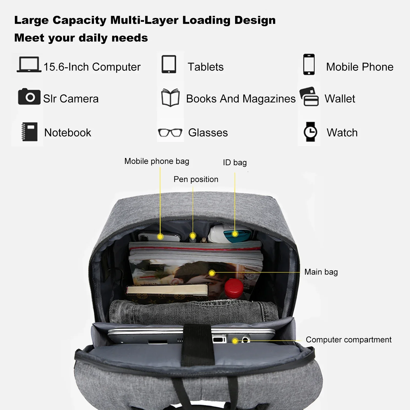 USB Bağlantı Noktalı 17 İnç La - Laptop Accessories Holder incelemesi ve fiyatı