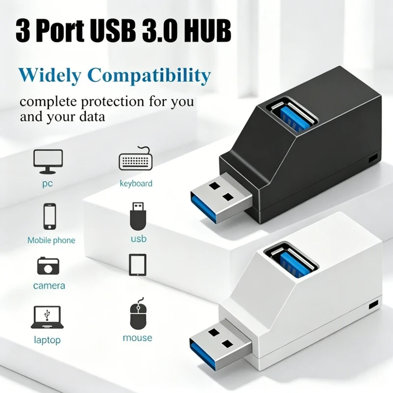 USB 3.0 2.0 Döndürülebilir 3 B - Laptop Accessories And Gadgets incelemesi ve fiyatı