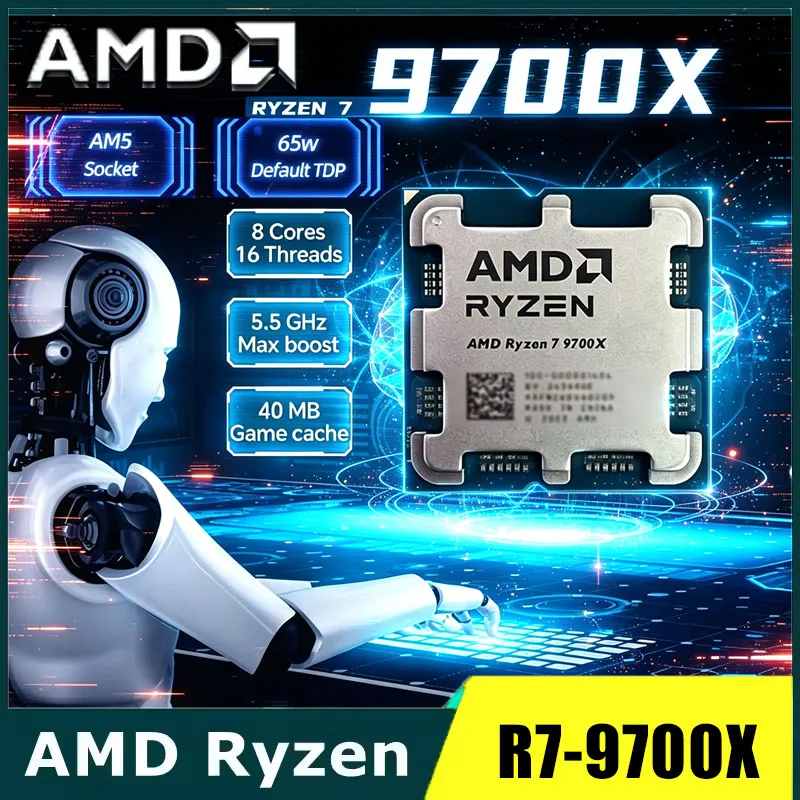 AMD Ryzen 7 9700X İşlemci 3.8G - Amd Cpu Ryzen 7 incelemesi ve fiyatı