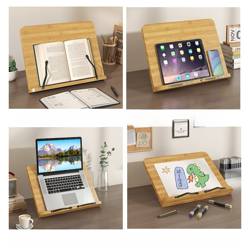 Ahşap Okuma Kitabı Standı, Çok - Laptop Accessories Holder incelemesi ve fiyatı