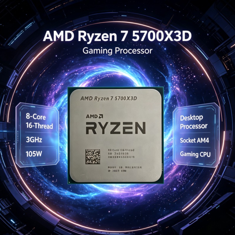 Ryzen 7 5700X3D AMD Soket AM4  - Amd Cpu Ryzen 7 incelemesi ve fiyatı