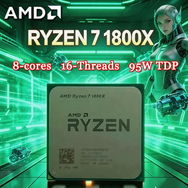 AMD Ryzen 7 1800X CPU R7 1800X - Amd Cpu Ryzen 7 incelemesi ve fiyatı