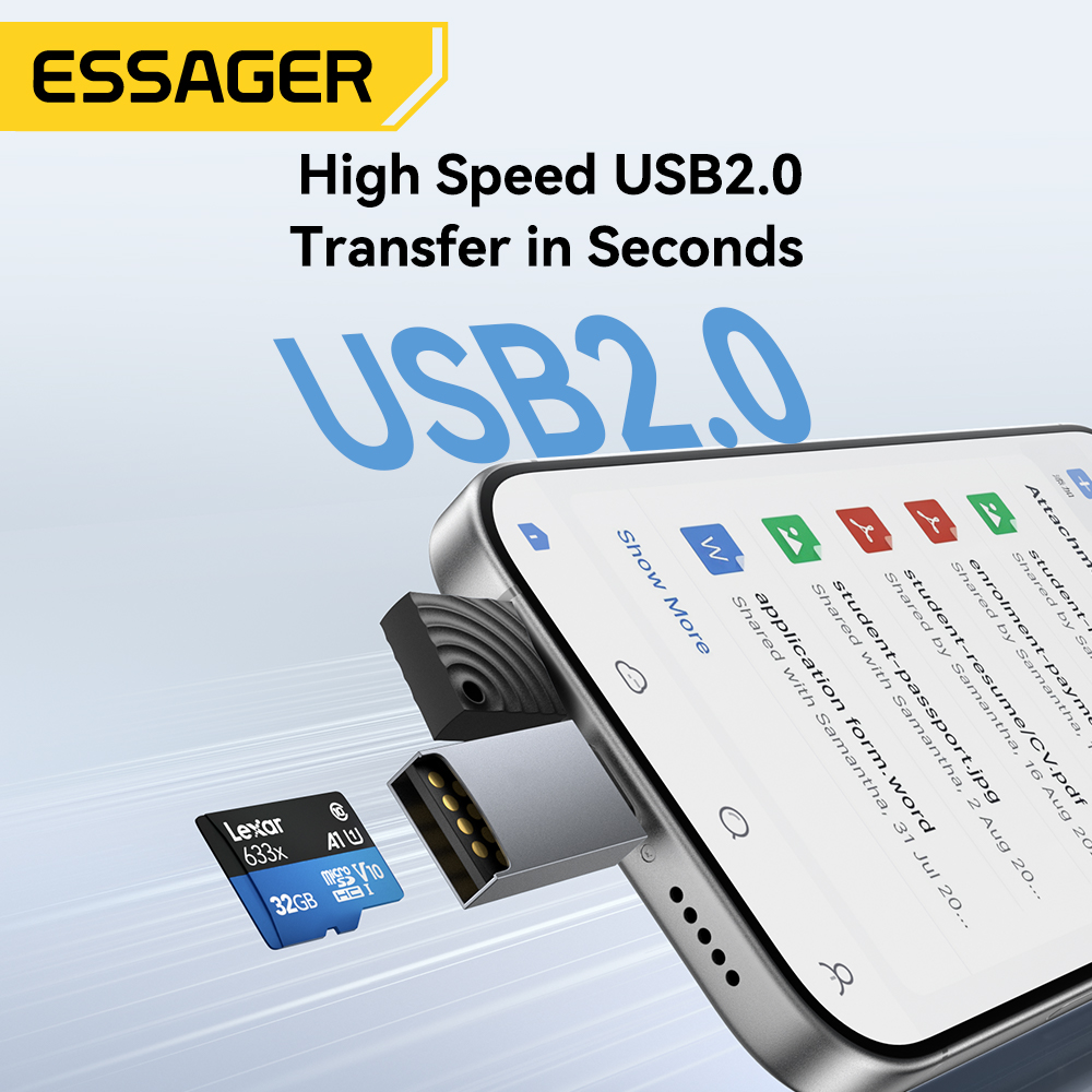 Essager 2 in 1 TF SD Kart Okuy - Laptop Accessories And Gadgets incelemesi ve fiyatı